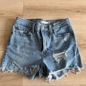 Levi High Rise Shorts